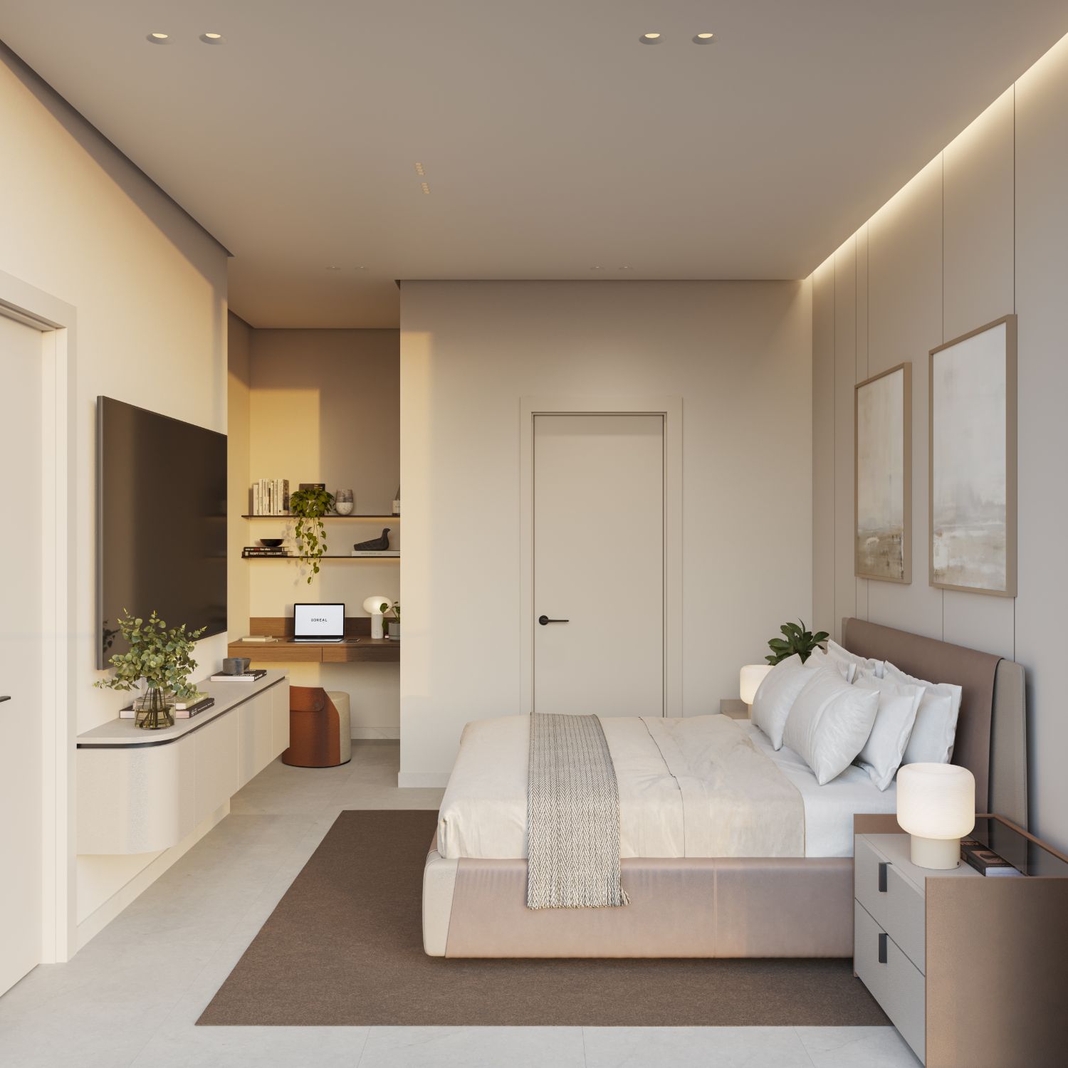 Boreal_Apto_103m2_Bedroom_A