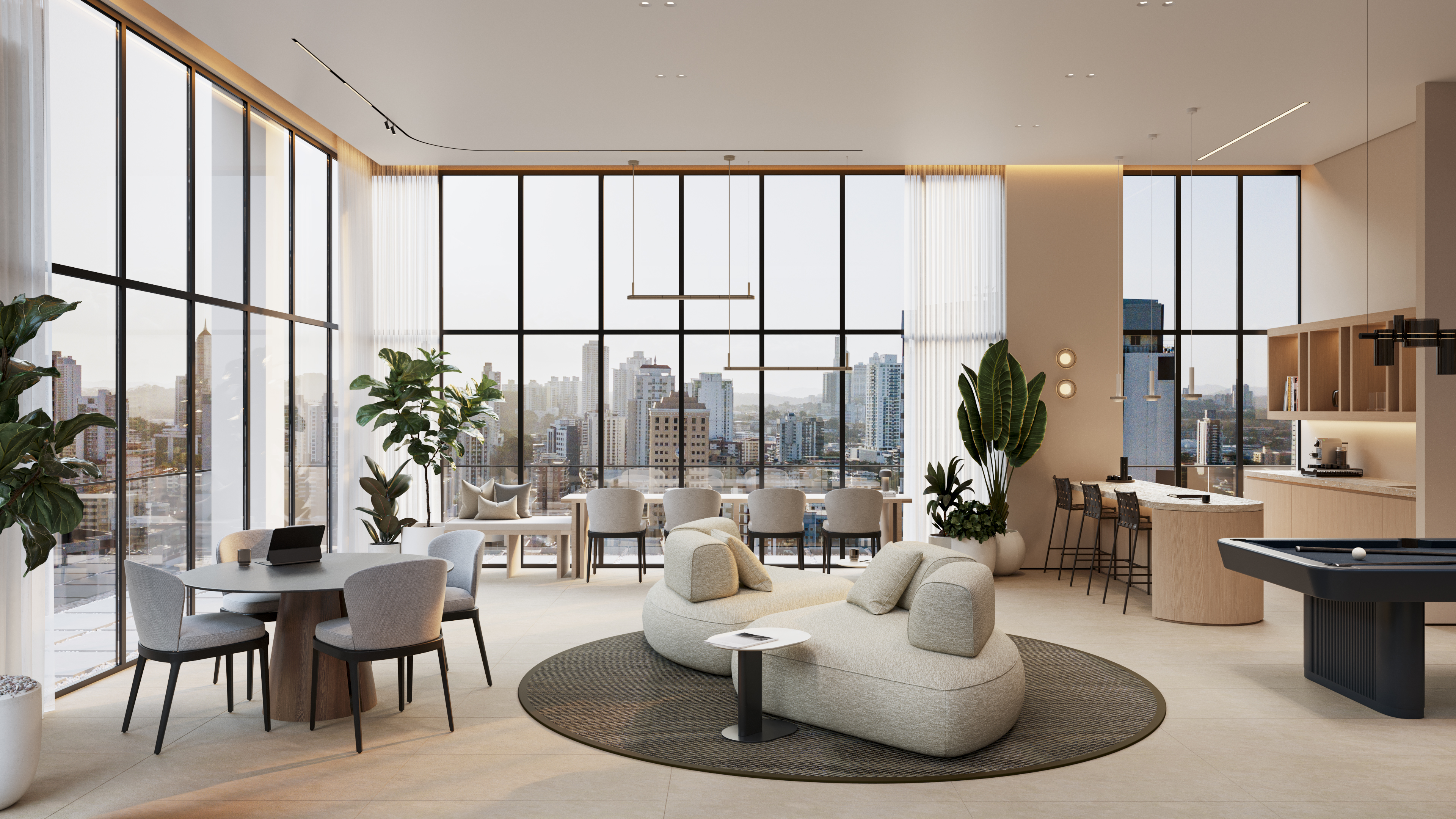 Coworking Lounge - Frontal